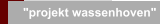 "projekt wassenhoven"